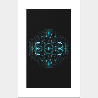 Astro Tribal Pisces Posters and Art